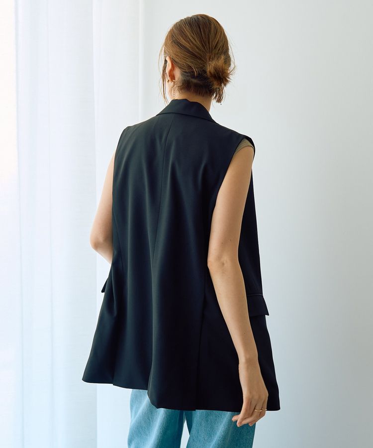 YECCA VECCA「金釦ジレ」|ベスト・ジレ|