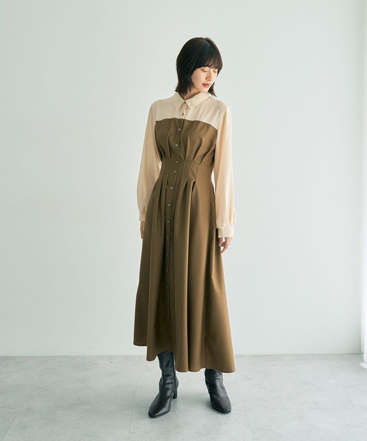 YECCA VECCA「ベアドッキングワンピース」|ワンピース|