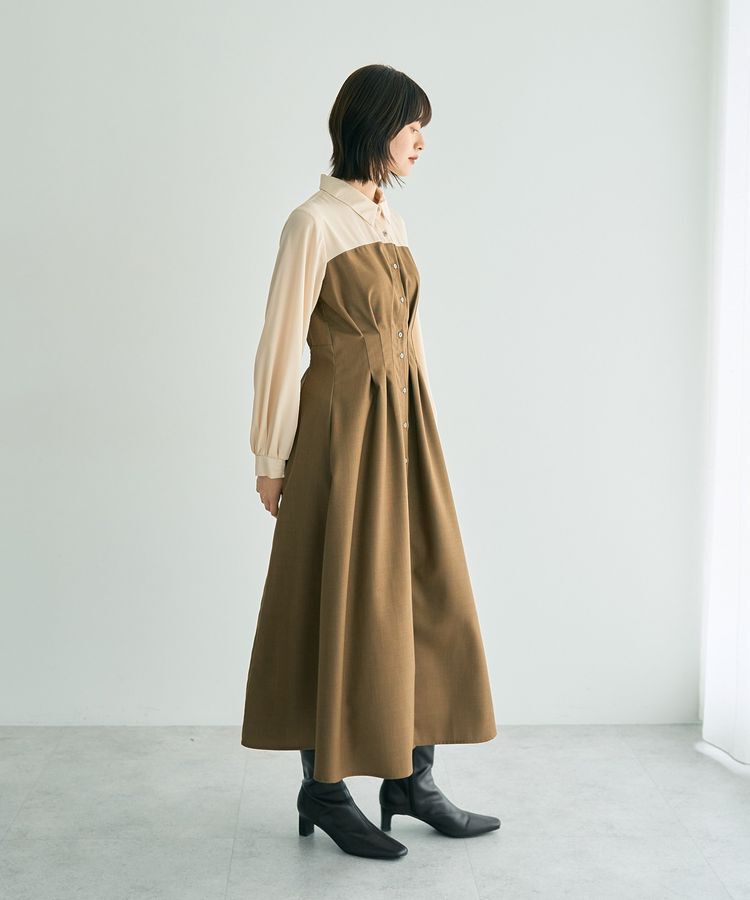 YECCA VECCA「ベアドッキングワンピース」|ワンピース|Camel