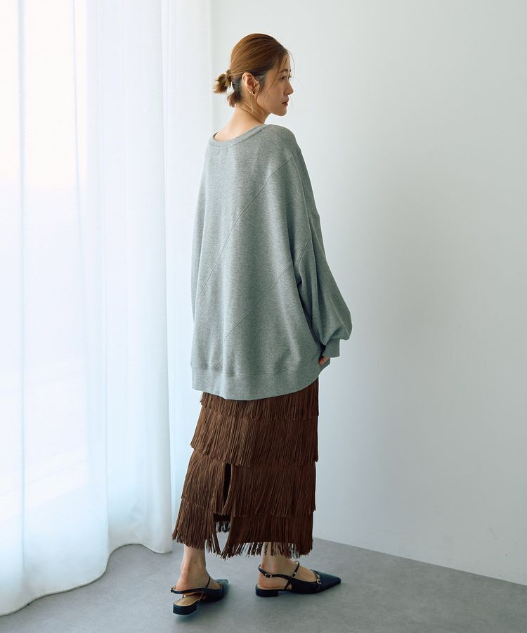 Editt by YECCA VECCA「フリンジロングスカート」|スカート|