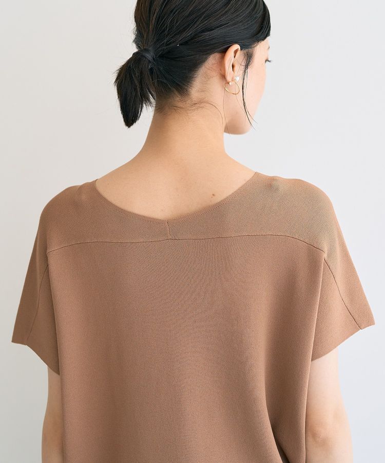 YECCA VECCA「Vネックドルマンニット」|ニット・セーター|