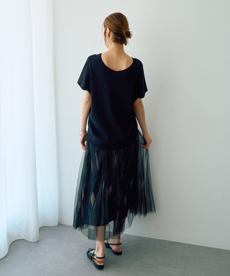 YECCA VECCA「Vネックドルマンニット」|ニット・セーター|