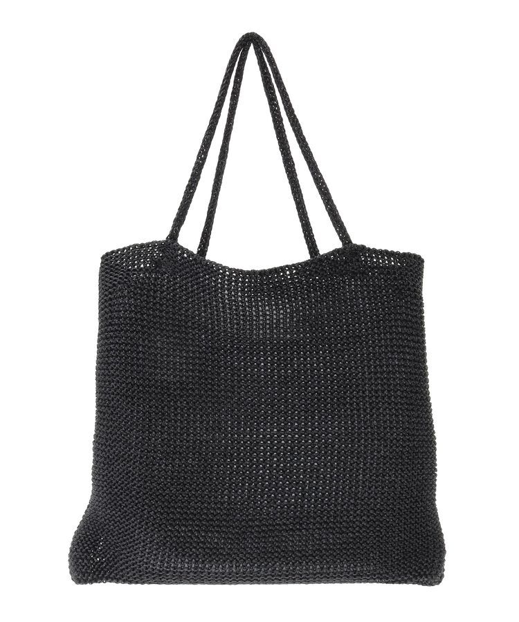 YECCA VECCA「【cache cache】ラメ糸編みトート」|トートバッグ|