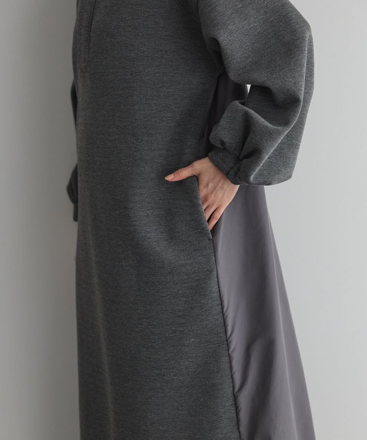 GARAGE OF GOOD CLOTHING「ダンボール&times;タフタロングワンピース」|ワンピース|