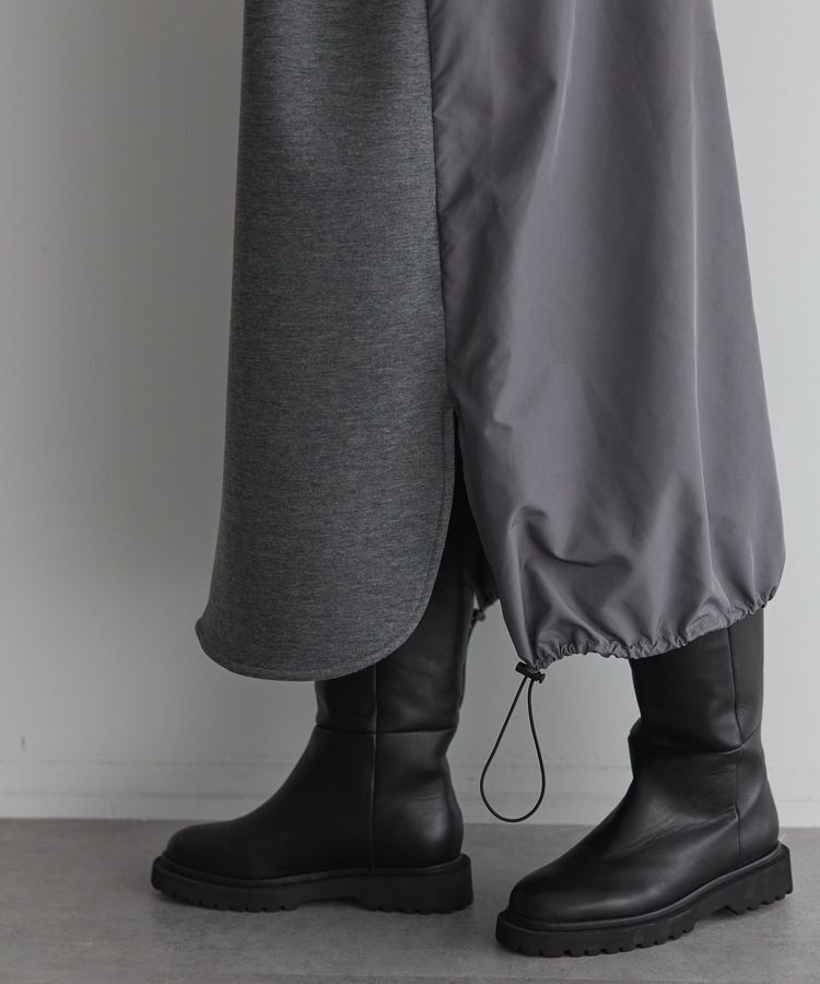 GARAGE OF GOOD CLOTHING「ダンボール&times;タフタロングワンピース」|ワンピース|