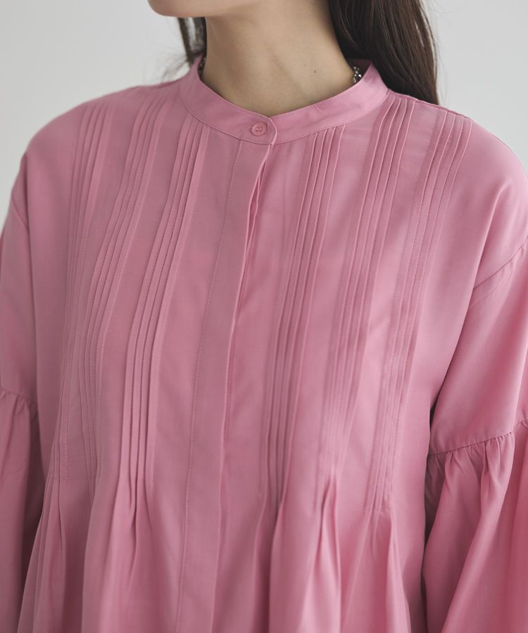 GARAGE OF GOOD CLOTHING「ピンタックボリューム袖フレアーブラウス」|シャツ・ブラウス|