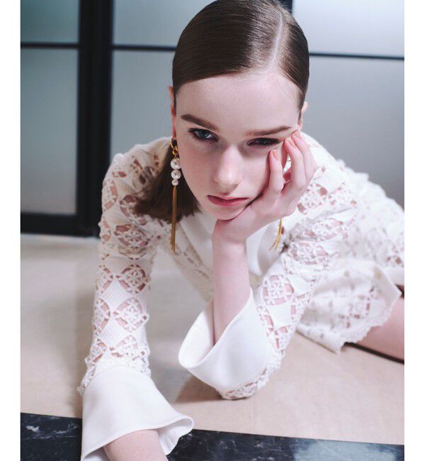 LOULOU WILLOUGHBY「【LOULOU WILLOUGHBY】サークルケミカルワンピース」|ワンピース|