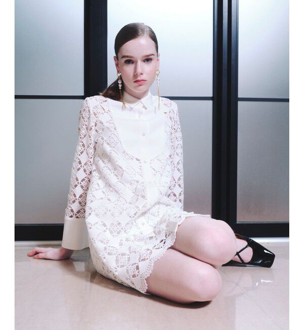 LOULOU WILLOUGHBY「【LOULOU WILLOUGHBY】サークルケミカルワンピース」|ワンピース|