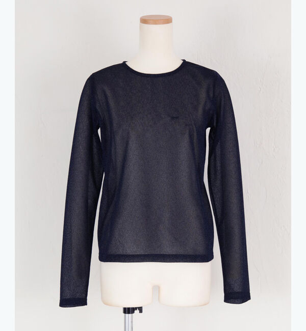 titivate「クルーネックラメシアートップス」|Tシャツ・カットソー|