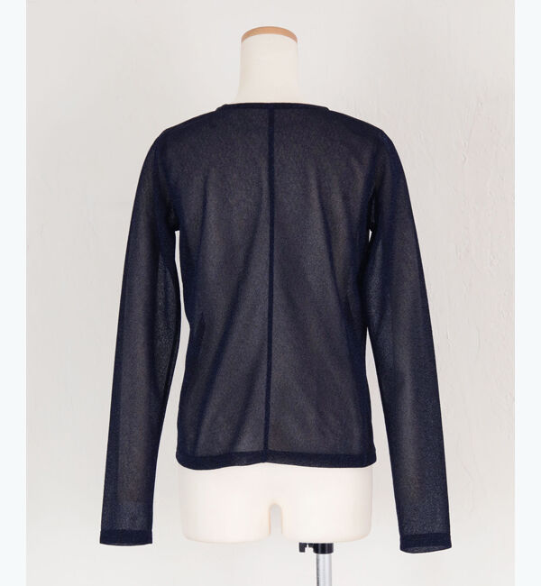 titivate「クルーネックラメシアートップス」|Tシャツ・カットソー|