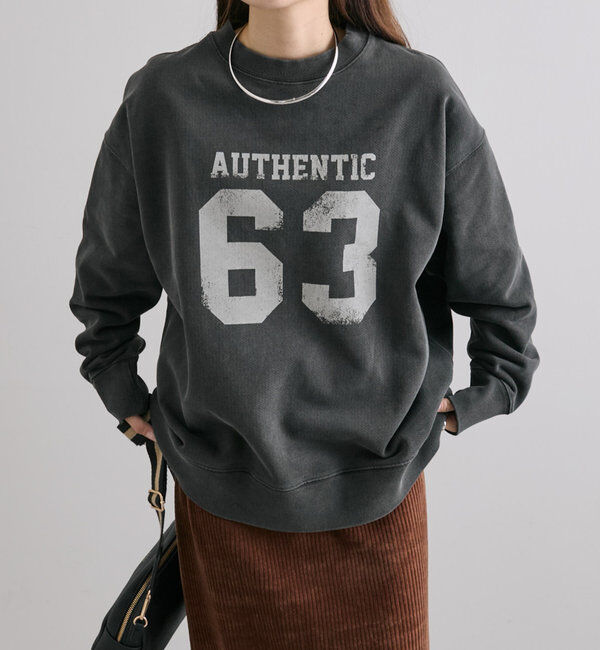  「ナンバリングプリント裏起毛スウェット」|スウェット・ジャージ|