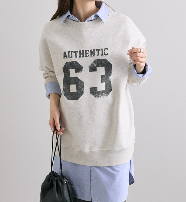  「ナンバリングプリント裏起毛スウェット」|スウェット・ジャージ|