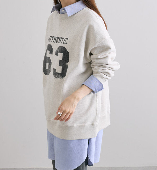 「ナンバリングプリント裏起毛スウェット」|スウェット・ジャージ|