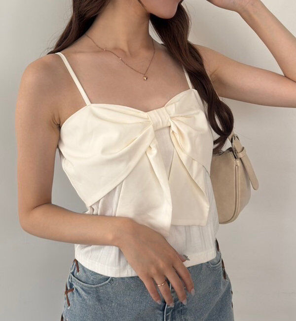  「ビックリボンキャミソール」|プルオーバー|