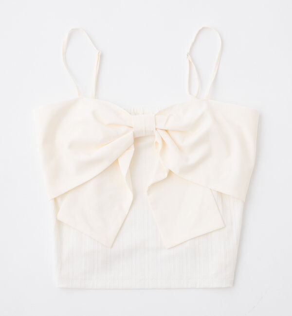  「ビックリボンキャミソール」|プルオーバー|