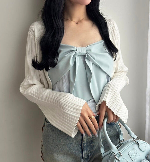  「ビックリボンキャミソール」|プルオーバー|