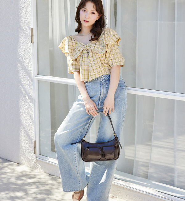  「ワイドデニムパンツ」|その他|