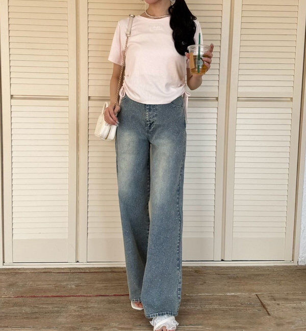  「ワイドデニムパンツ」|その他|