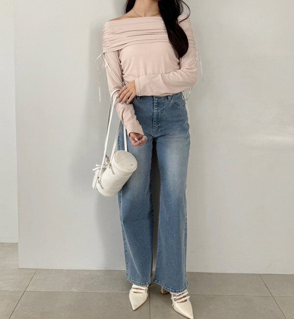  「ワイドデニムパンツ」|その他|