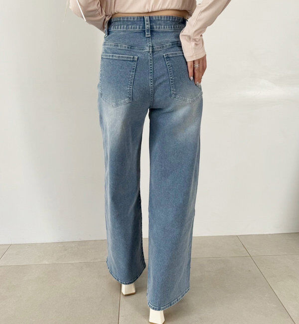  「ワイドデニムパンツ」|その他|