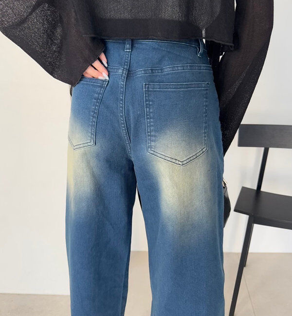  「ワイドデニムパンツ」|その他|