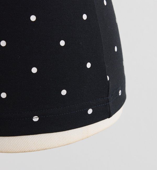  「ホルターネック配色ドットトップス」|プルオーバー|