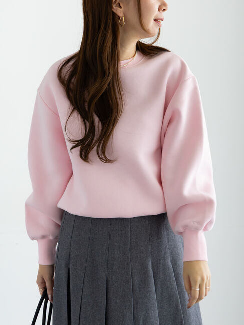 Te chichi「ワンポイント刺繍裏起毛プルオーバー」|Tシャツ・カットソー|