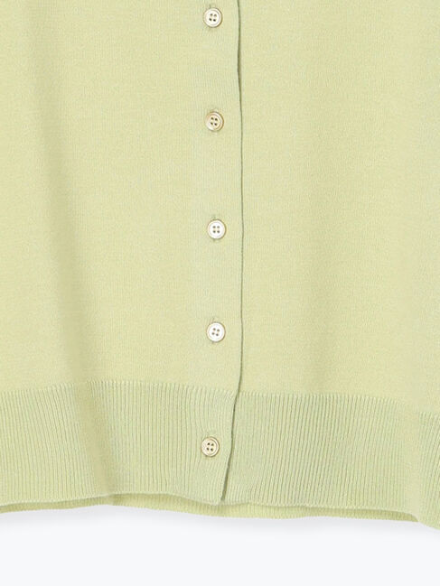 Te chichi TERRASSE「金釦クルーネックカーディガン」|カーディガン|