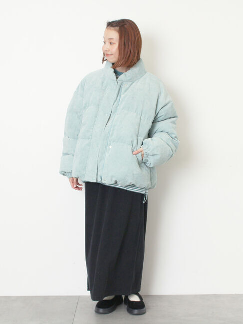 Samansa Mos2「柄アソートコーディロイブルゾン」|ブルゾン・スタジャン|