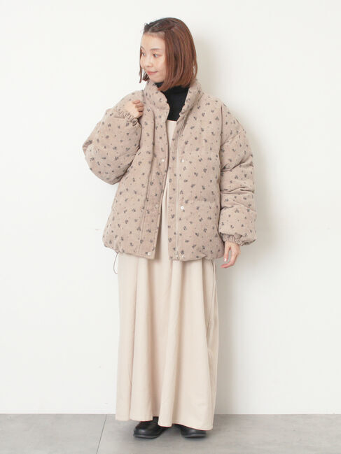 Samansa Mos2「柄アソートコーディロイブルゾン」|ブルゾン・スタジャン|