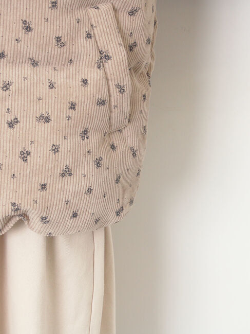 Samansa Mos2「柄アソートコーディロイブルゾン」|ブルゾン・スタジャン|