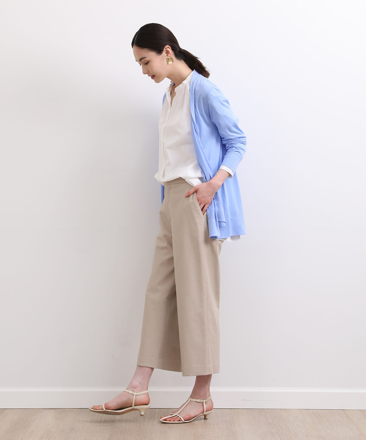 I.T.'S international「着流しロングカーディガン」|Tシャツ・カットソー|