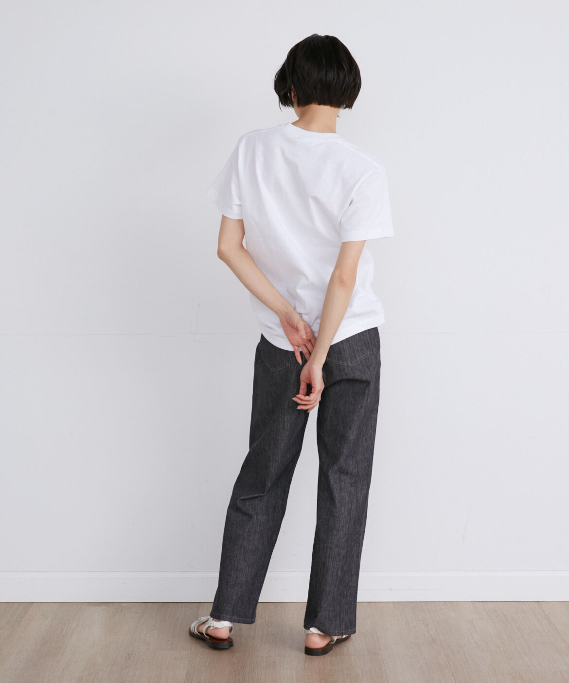 I.T.'S international「It's a free garden ロゴプリントTシャツ」|Tシャツ・カットソー|