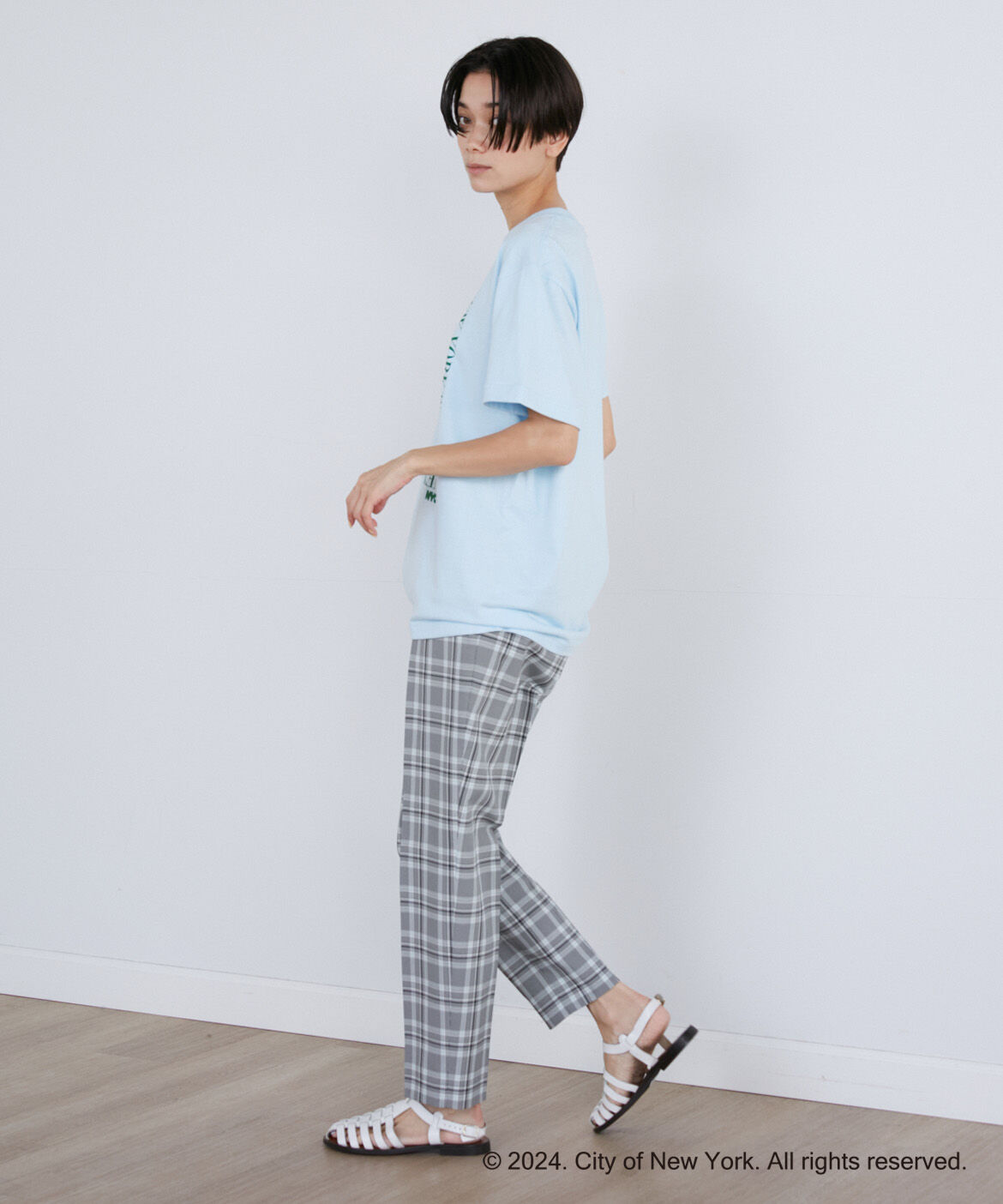 INED「《SUPERIOR CLOSET》NYCスクエアロゴTシャツ《GOOD ROCK SPEED》」|Tシャツ・カットソー|