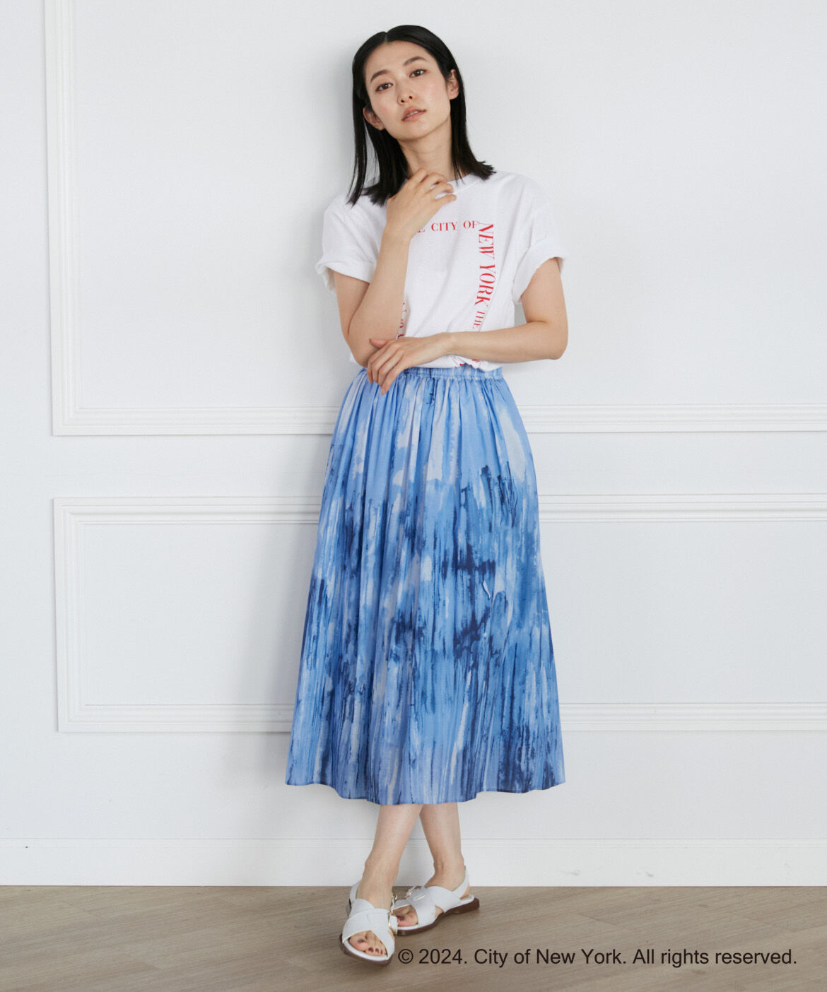 INED「《SUPERIOR CLOSET》NYCスクエアロゴTシャツ《GOOD ROCK SPEED》」|Tシャツ・カットソー|