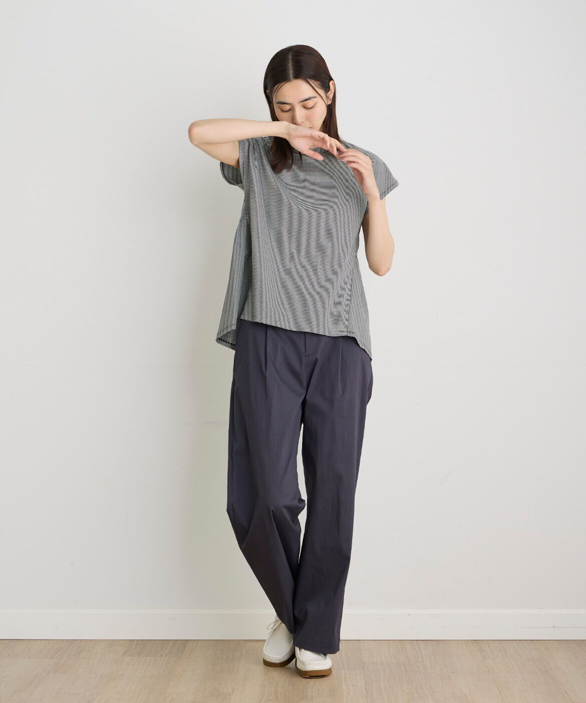 I.T.'S international「バックペプラムカットソー」|Tシャツ・カットソー|