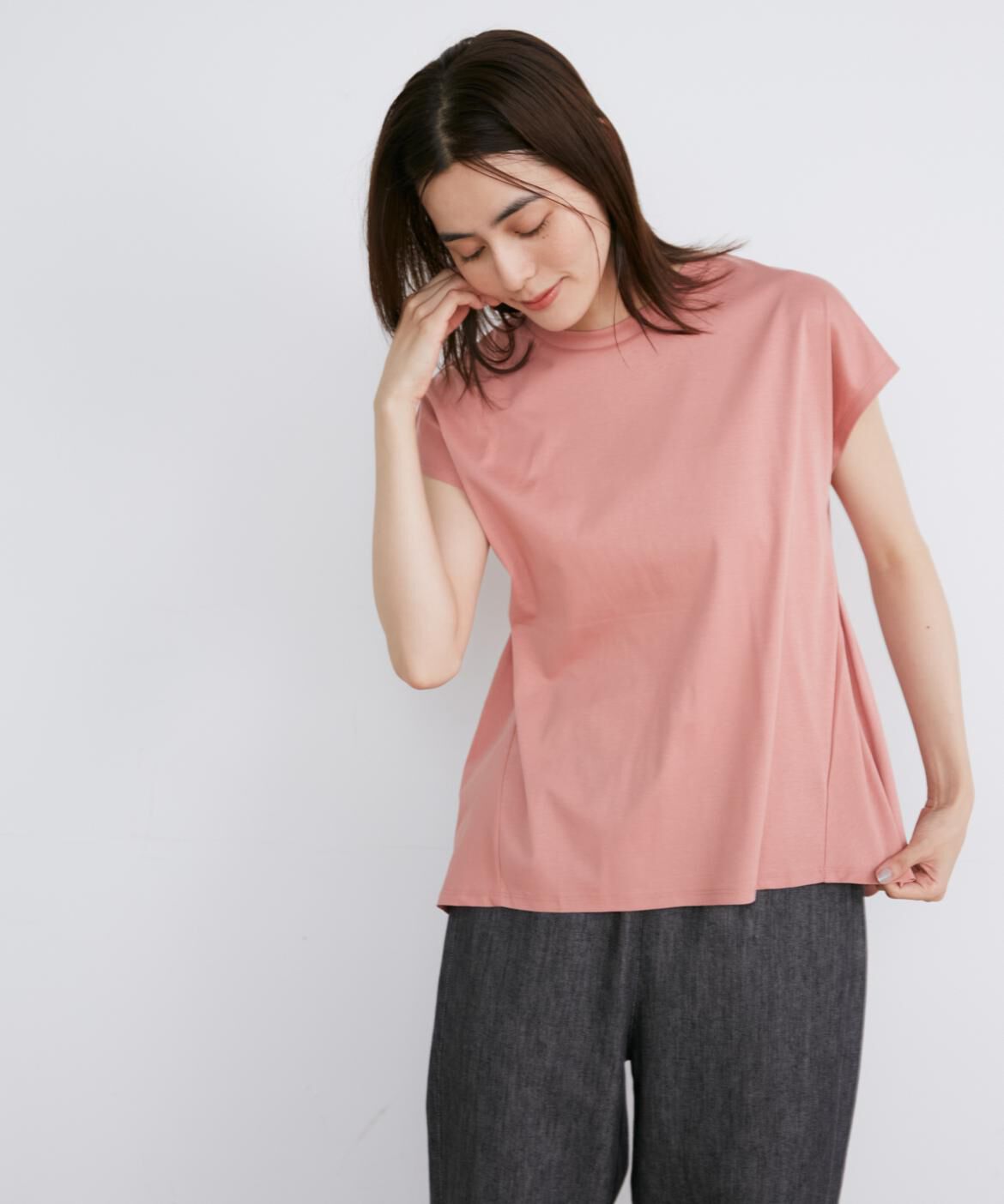 I.T.'S international「バックペプラムカットソー」|Tシャツ・カットソー|