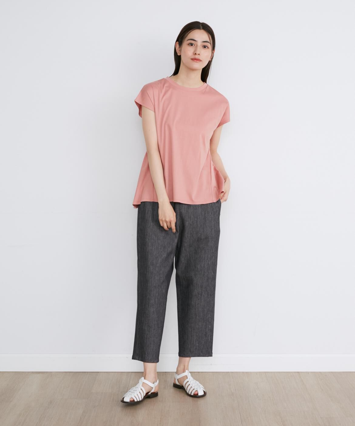 I.T.'S international「バックペプラムカットソー」|Tシャツ・カットソー|