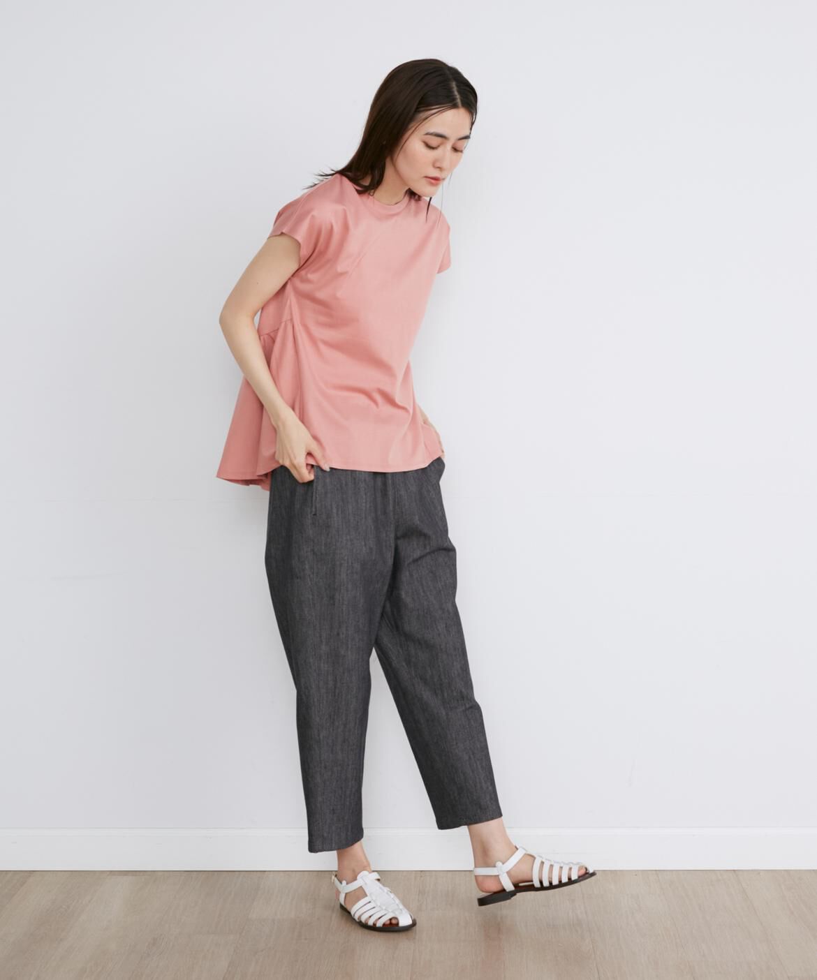 I.T.'S international「バックペプラムカットソー」|Tシャツ・カットソー|