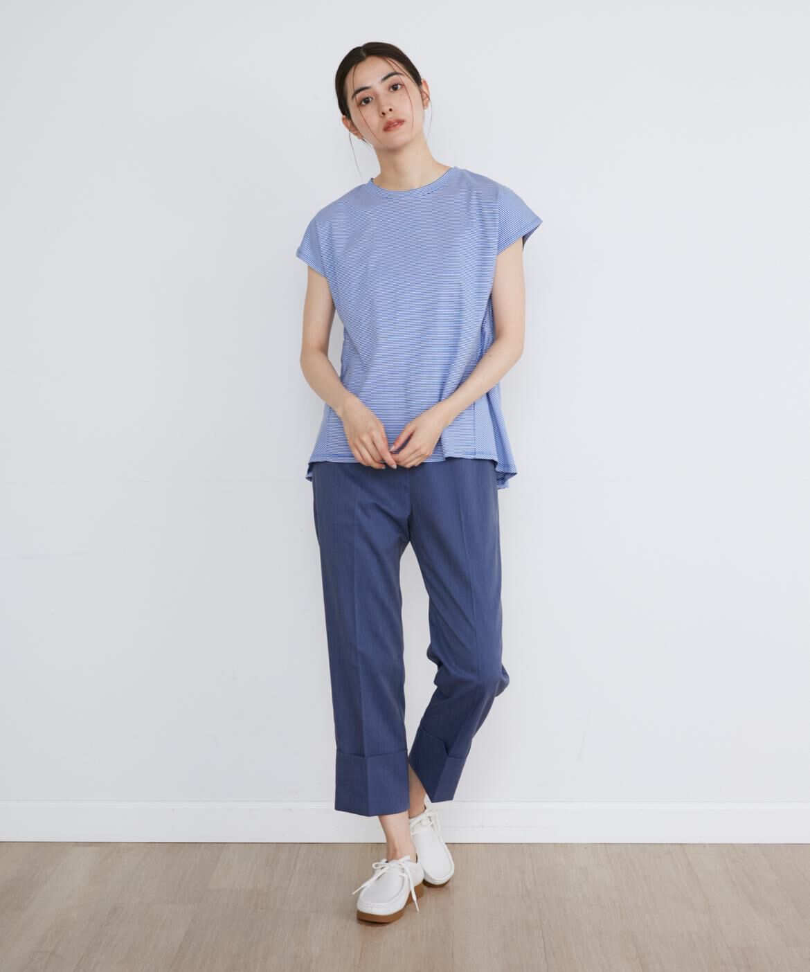 I.T.'S international「バックペプラムカットソー」|Tシャツ・カットソー|