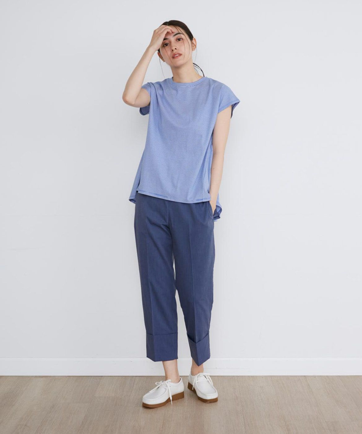 I.T.'S international「バックペプラムカットソー」|Tシャツ・カットソー|