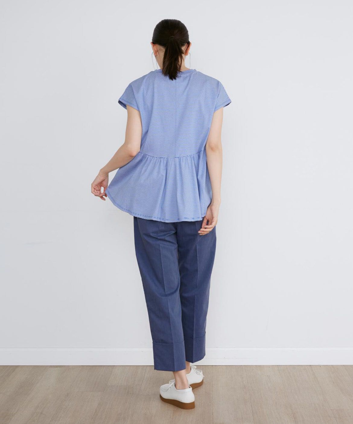 I.T.'S international「バックペプラムカットソー」|Tシャツ・カットソー|