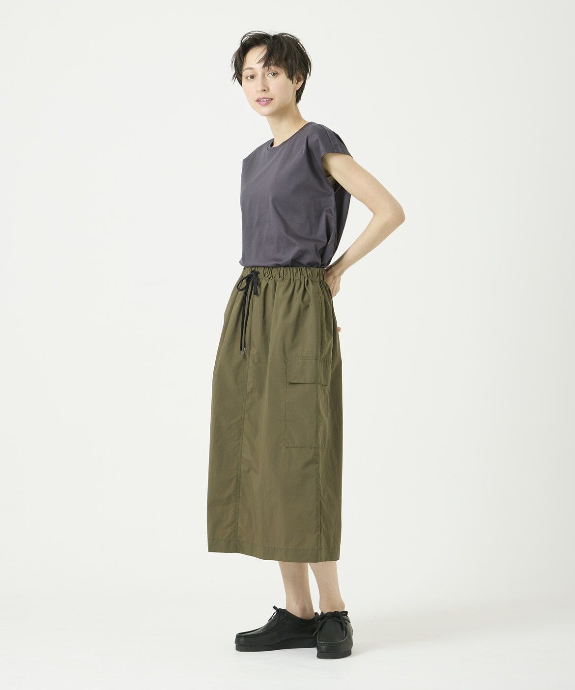 DAY by DAY it&rsquo;s international「撥水カーゴスカート」|台形|