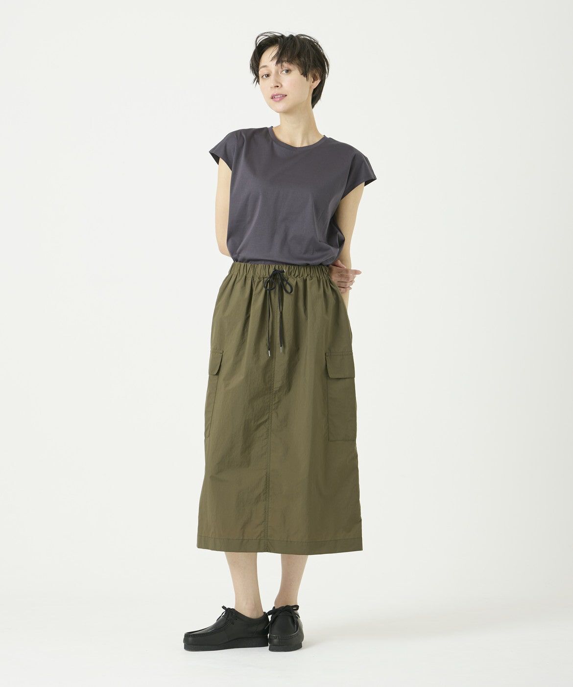 DAY by DAY it&rsquo;s international「撥水カーゴスカート」|台形|