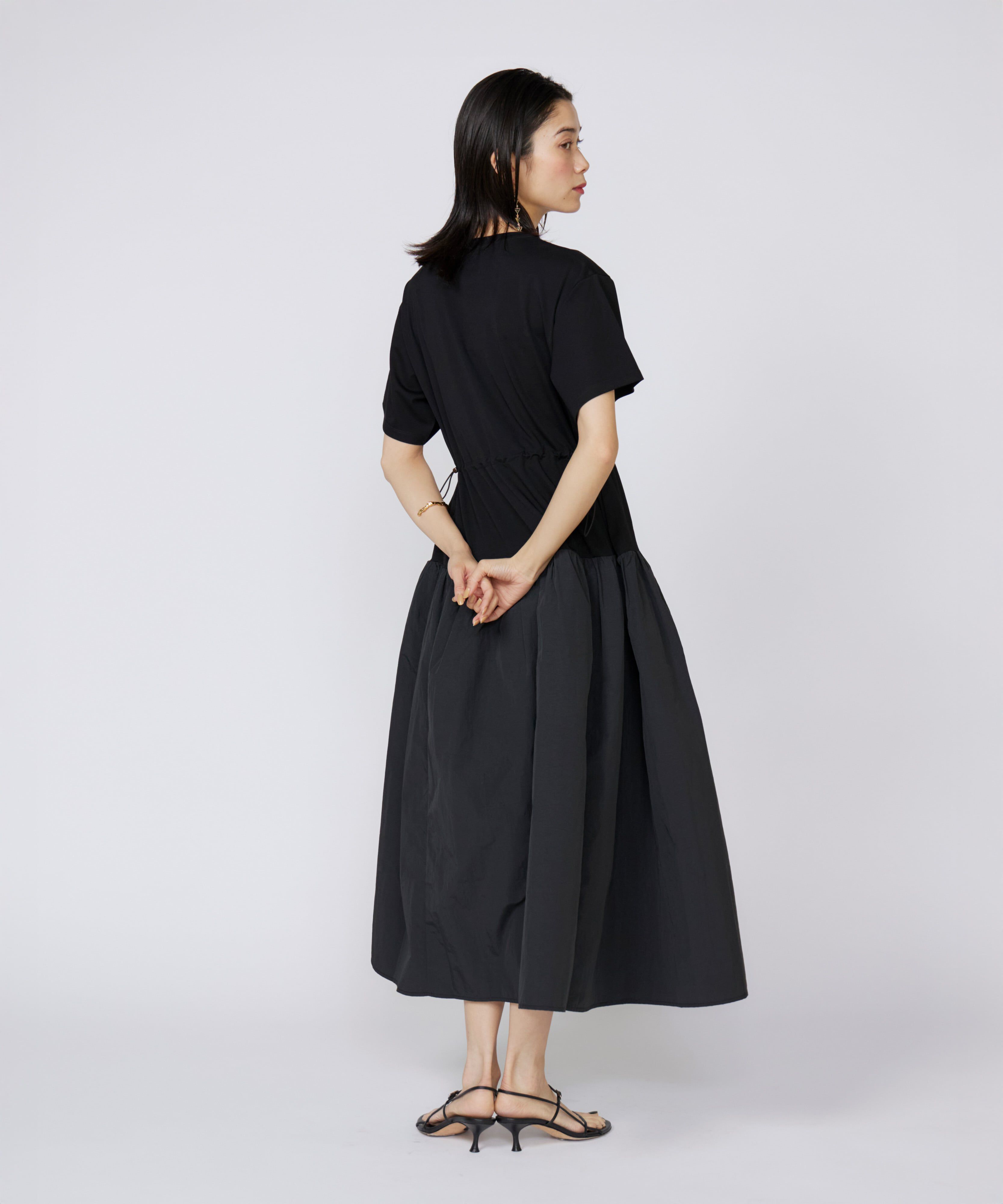 INED「《大きいサイズ》ドッキングワンピース」|ワンピース|