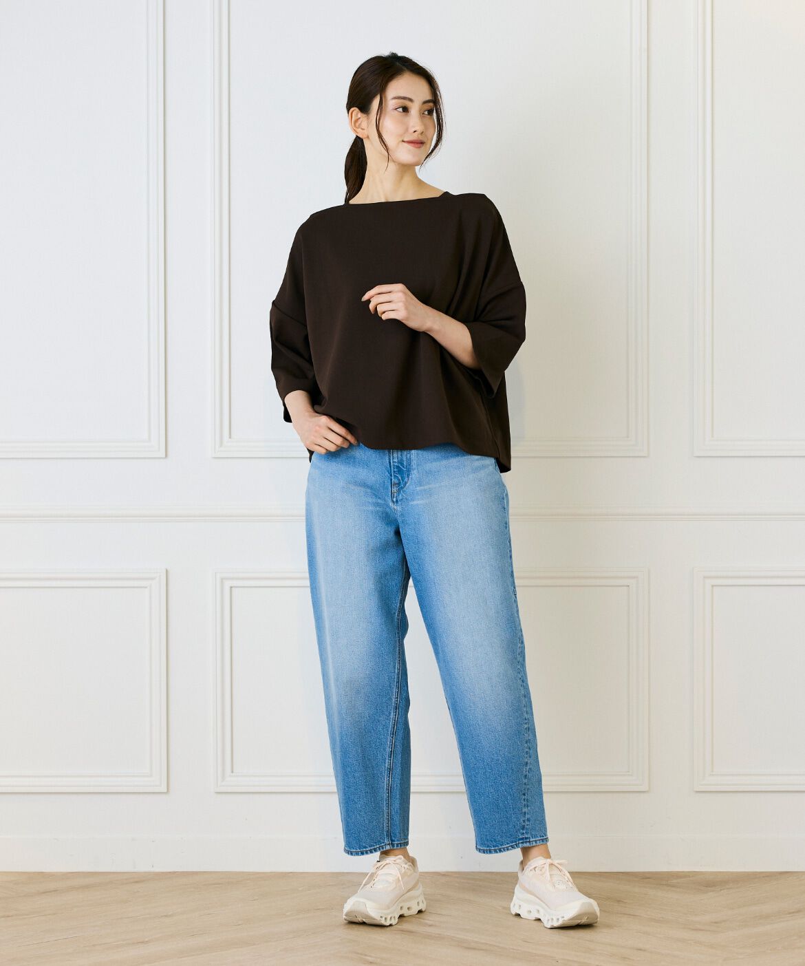 DAY by DAY it&rsquo;s international「ジョーゼットジャージーボトルネックプルオーバー」|Tシャツ・カットソー|