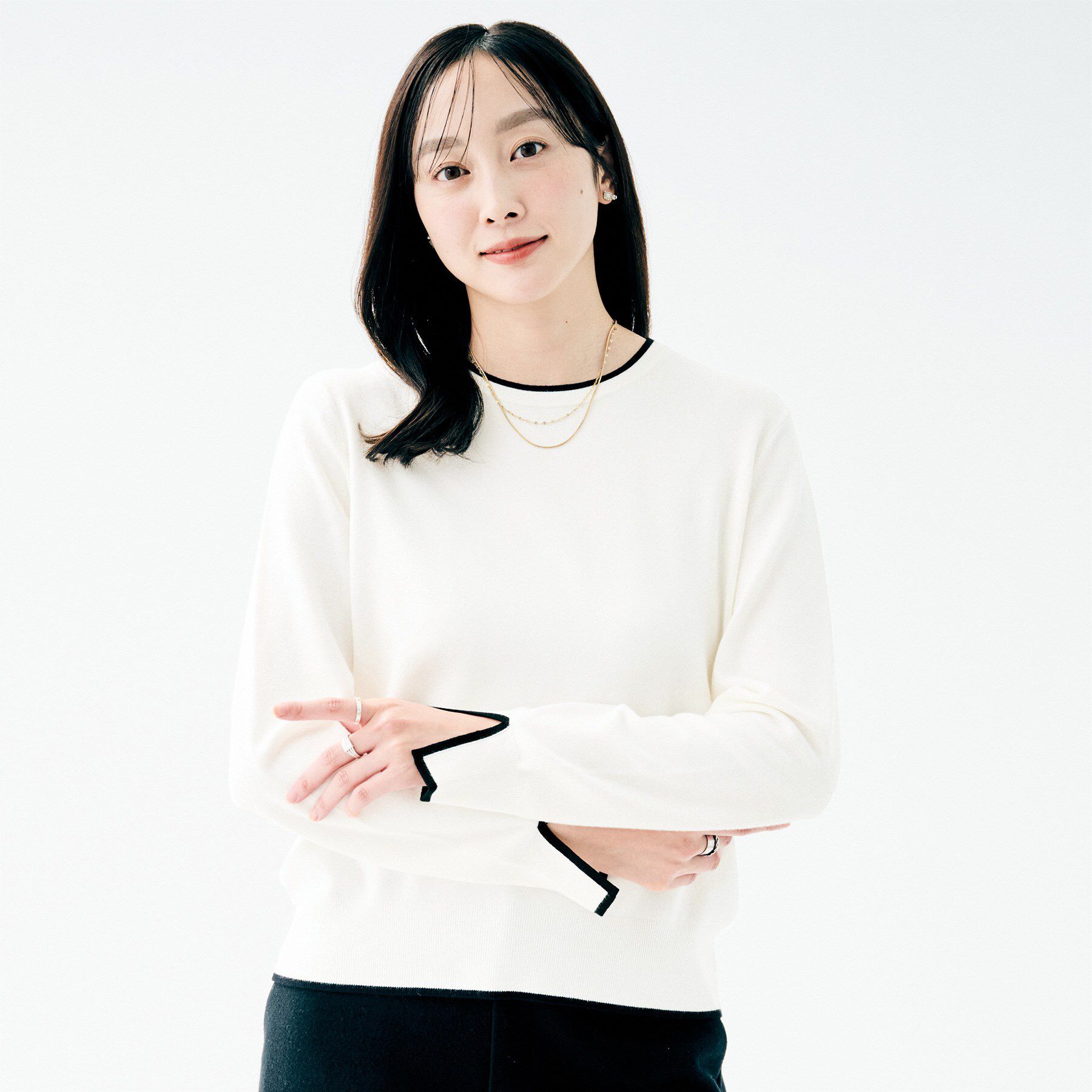 UNTITLED「ウォームスパン プルオーバー」|ニット・セーター|