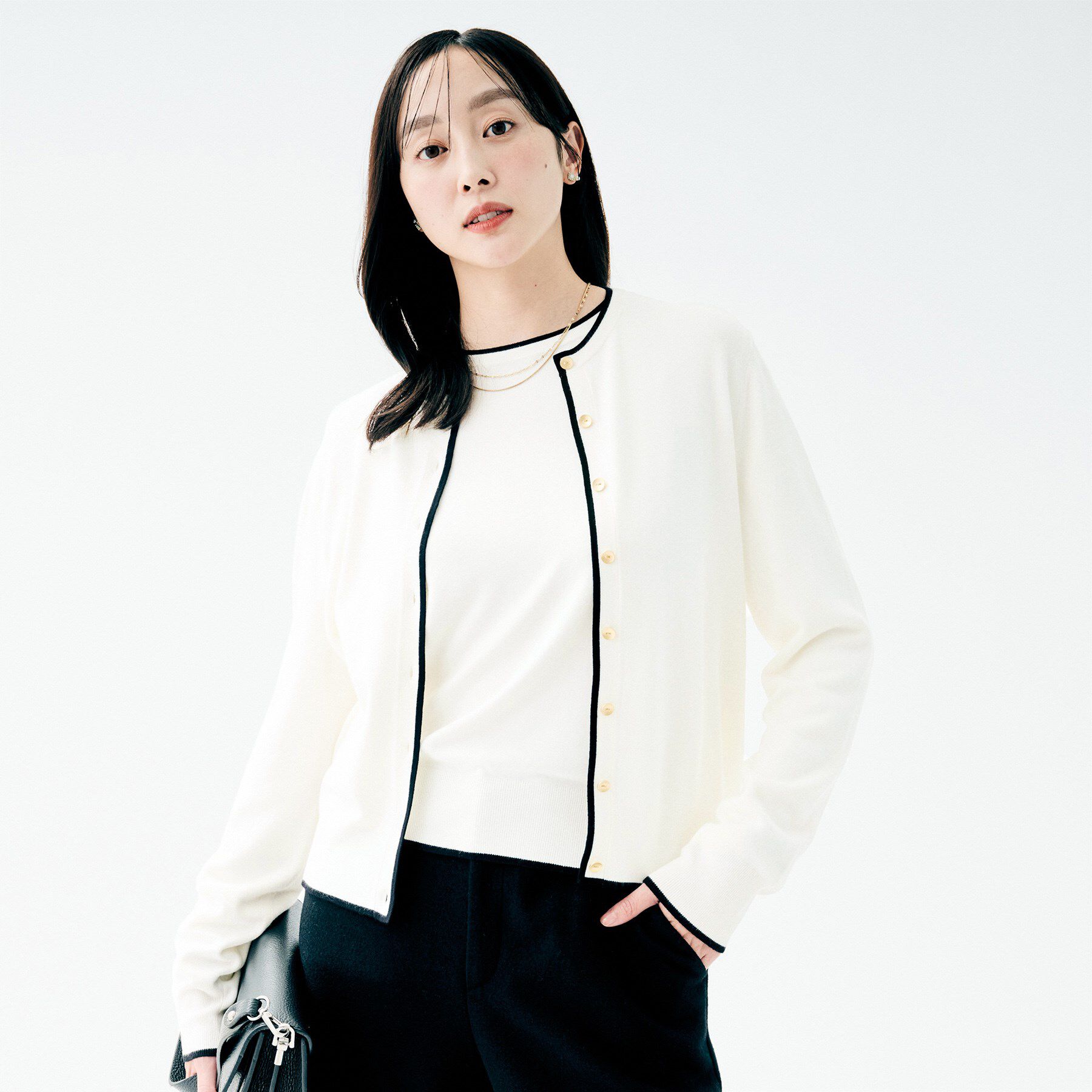 UNTITLED「ウォームスパン カーディガン」|カーディガン|