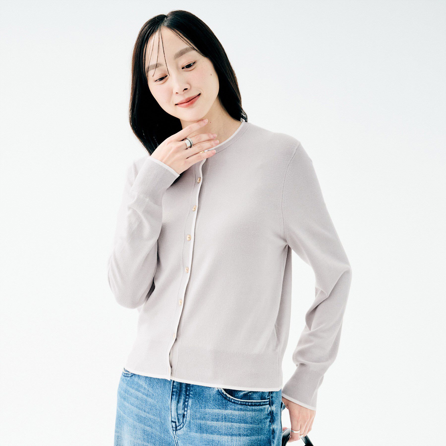 UNTITLED「ウォームスパン カーディガン」|カーディガン|