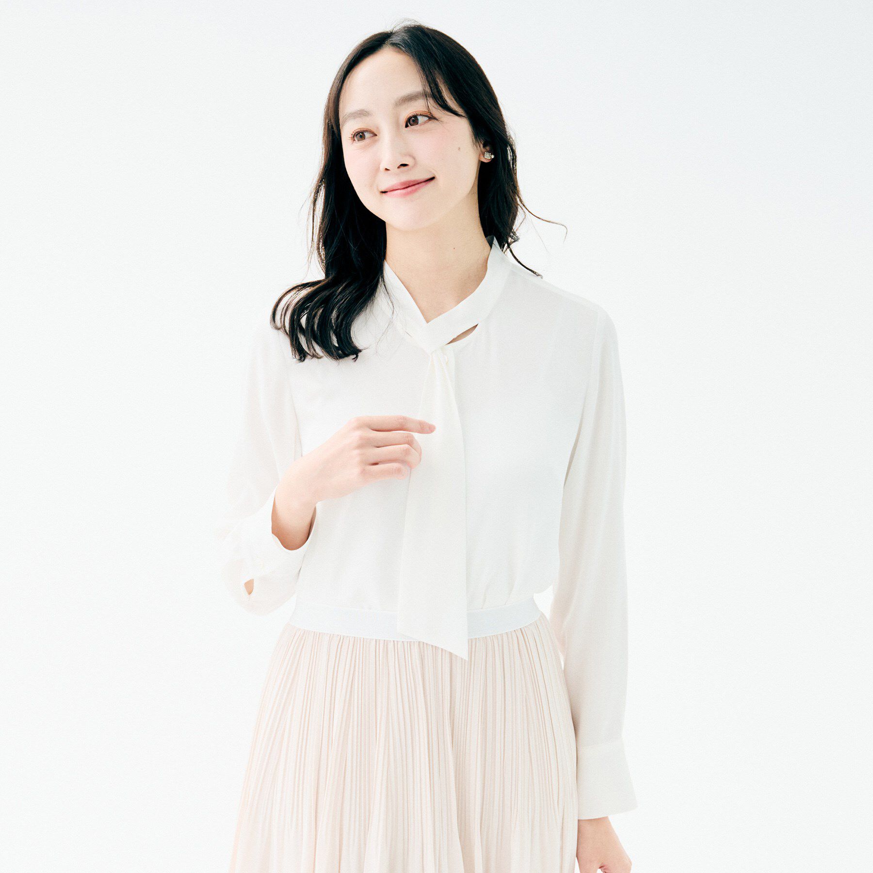 UNTITLED「ボウタイブラウス」|シャツ・ブラウス|